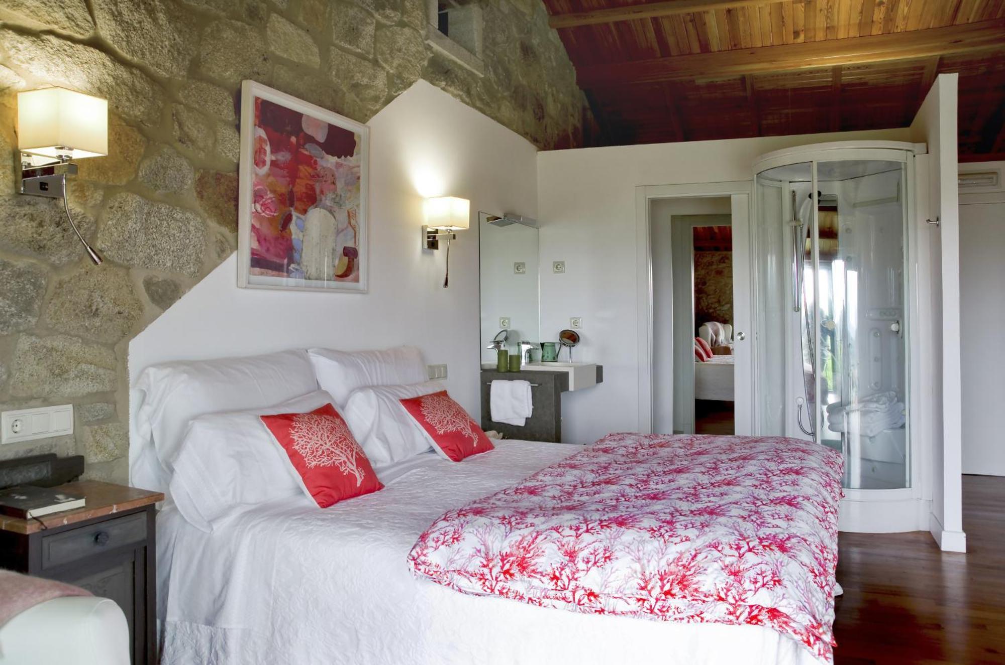 Casa Do Cebro Casa Con Piscina Y Jacuzzi Privados Villa Santiago de Compostela Bagian luar foto